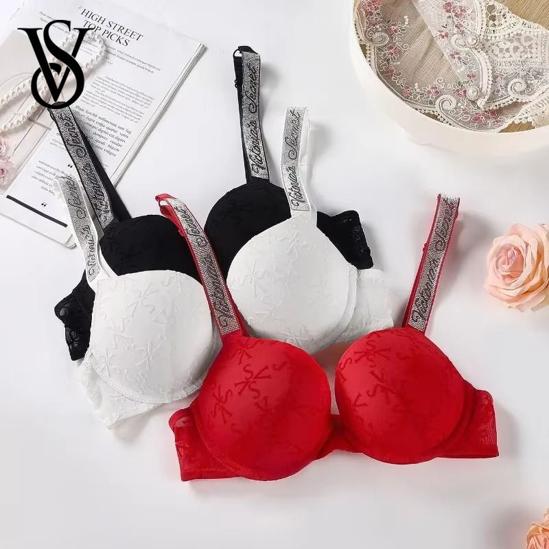 Beauty Makeup Louis Vuitton - VS Push-up bh met reliëf kant,