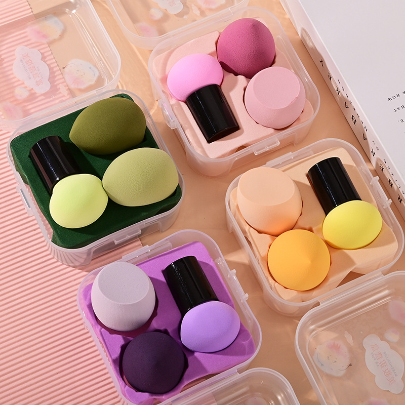 Beauty Bay Makeup - 3 Stks/set 4 Kleuren Make-Up Blender