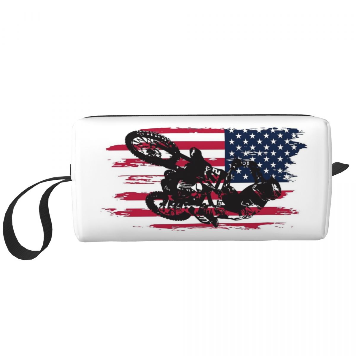 Beauty Makeup Usa - Dirt Bike Motocross USA Amerikaanse vlag