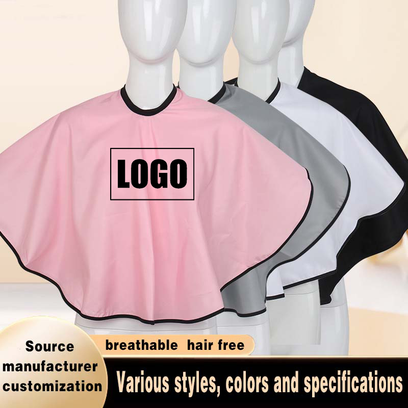 Beauty Makeup Shop - Custom Kapper Cape Logo Gesneden Kapper