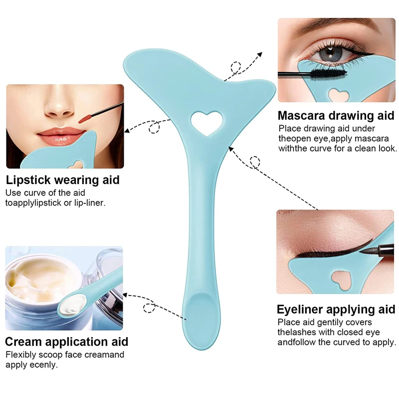 Beauty Makeup Drawing - Siliconen Applicator voor Lippenstift, Gezichtscrème, Masker,