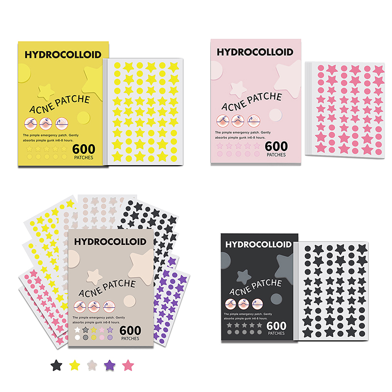 Beauty Makeup Remover - 600 stks/set Ster Puistje Patch Acne