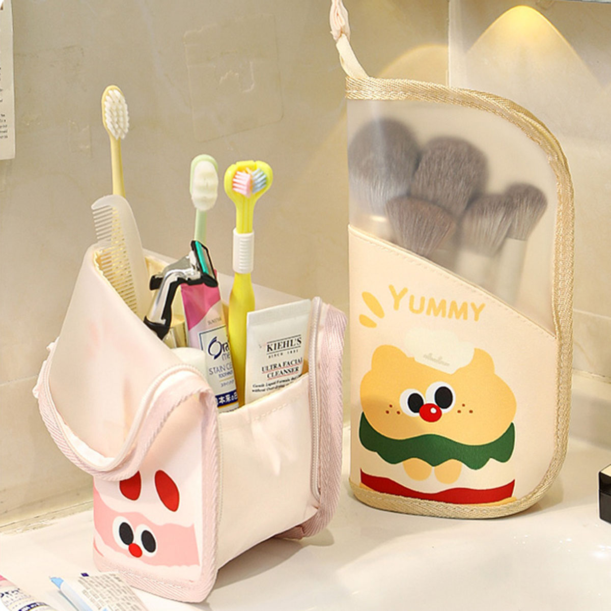Makeup Organizer - 1 stuks cosmetische tas reisstandaard opslag