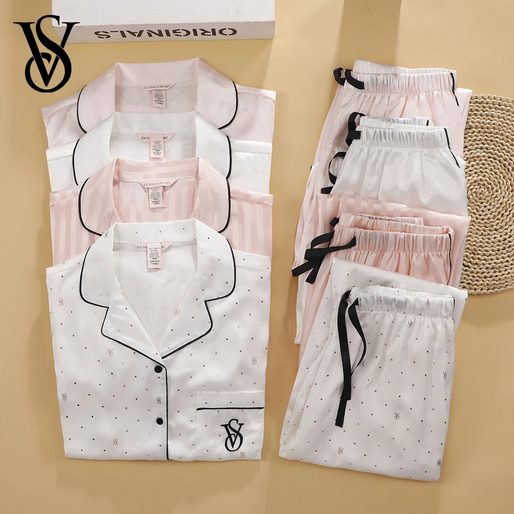 Beauty Makeup Louis Vuitton - Victoria's Secret Dames Zijden Satijnen Pyjama