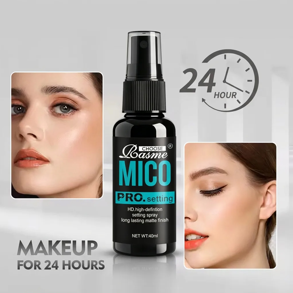 Setting Spray - Kies Rasme MICO Make-up Spray Langdurige