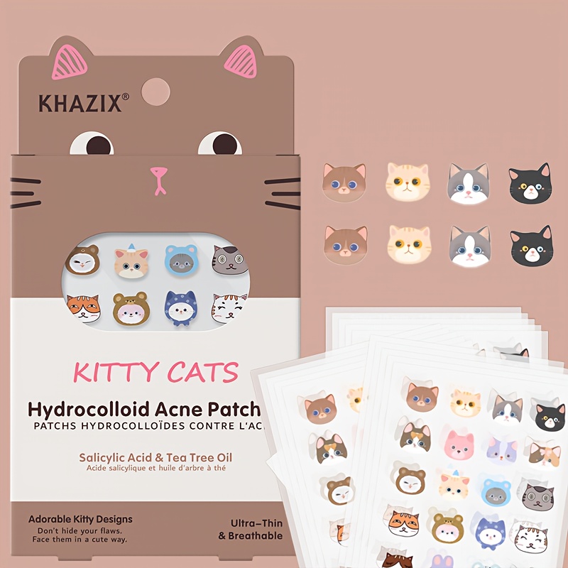 120 STKS Cartoon Kat Puistje P - Pressed Powder Foundation recensie en prijs