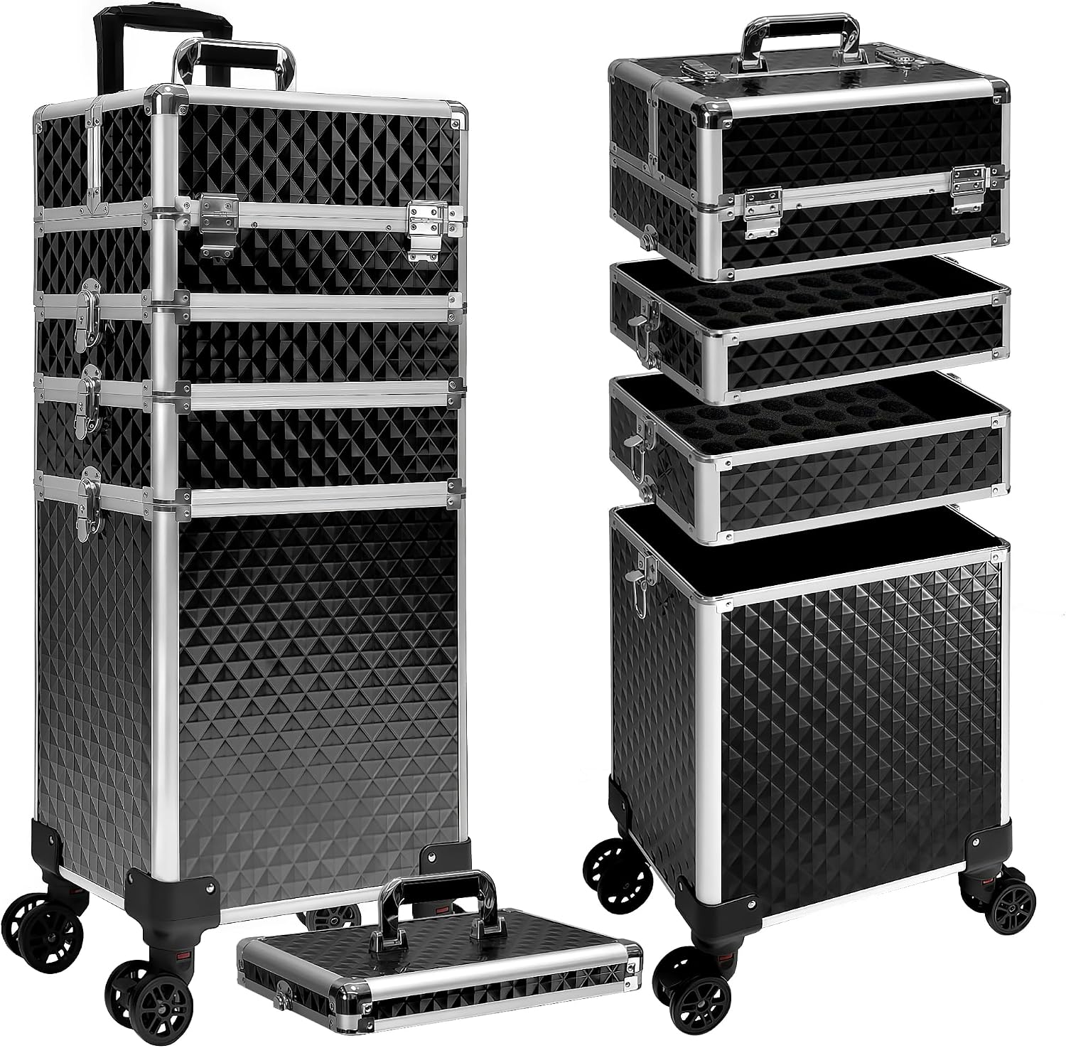 Rollende make-up koffer, cosme - Makeup Organizer recensie en prijs