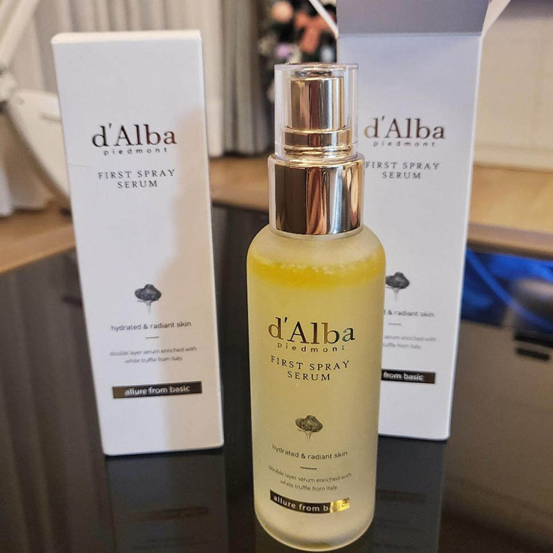 dAlba SPF50+100ml Witte Truffe - Setting Spray recensie en prijs