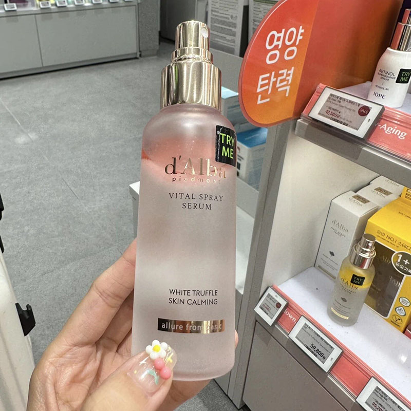 dAlba SPF50+100ml Witte Truffe - Setting Spray recensie en prijs