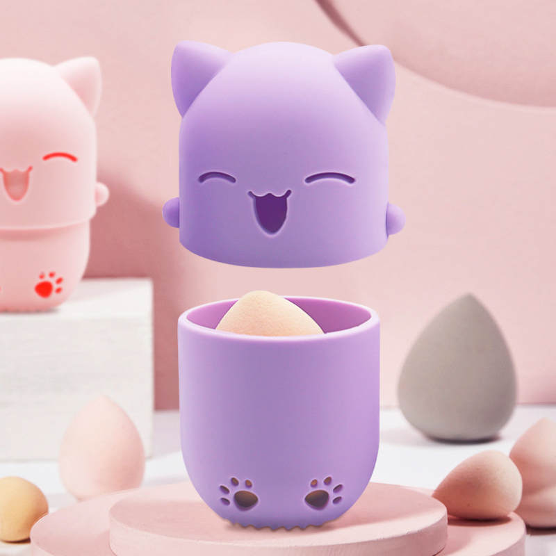 Paars Zachte Siliconen Cosmeti - Beauty Bay Makeup recensie en prijs