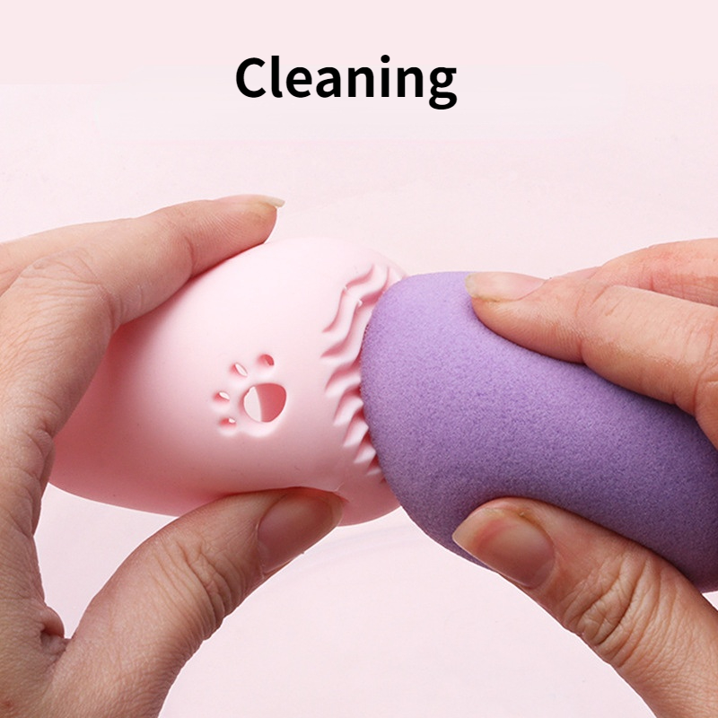 Paars Zachte Siliconen Cosmeti - Beauty Bay Makeup recensie en prijs