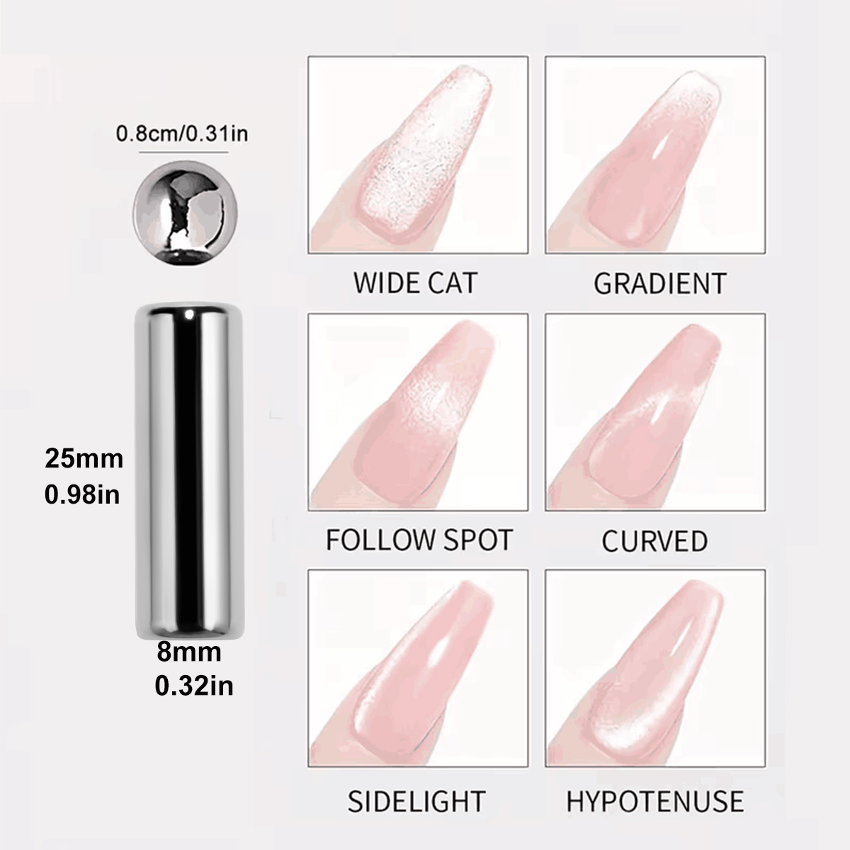 2 stuks Magnetische Staalballe - Contour Palette Stick recensie en prijs