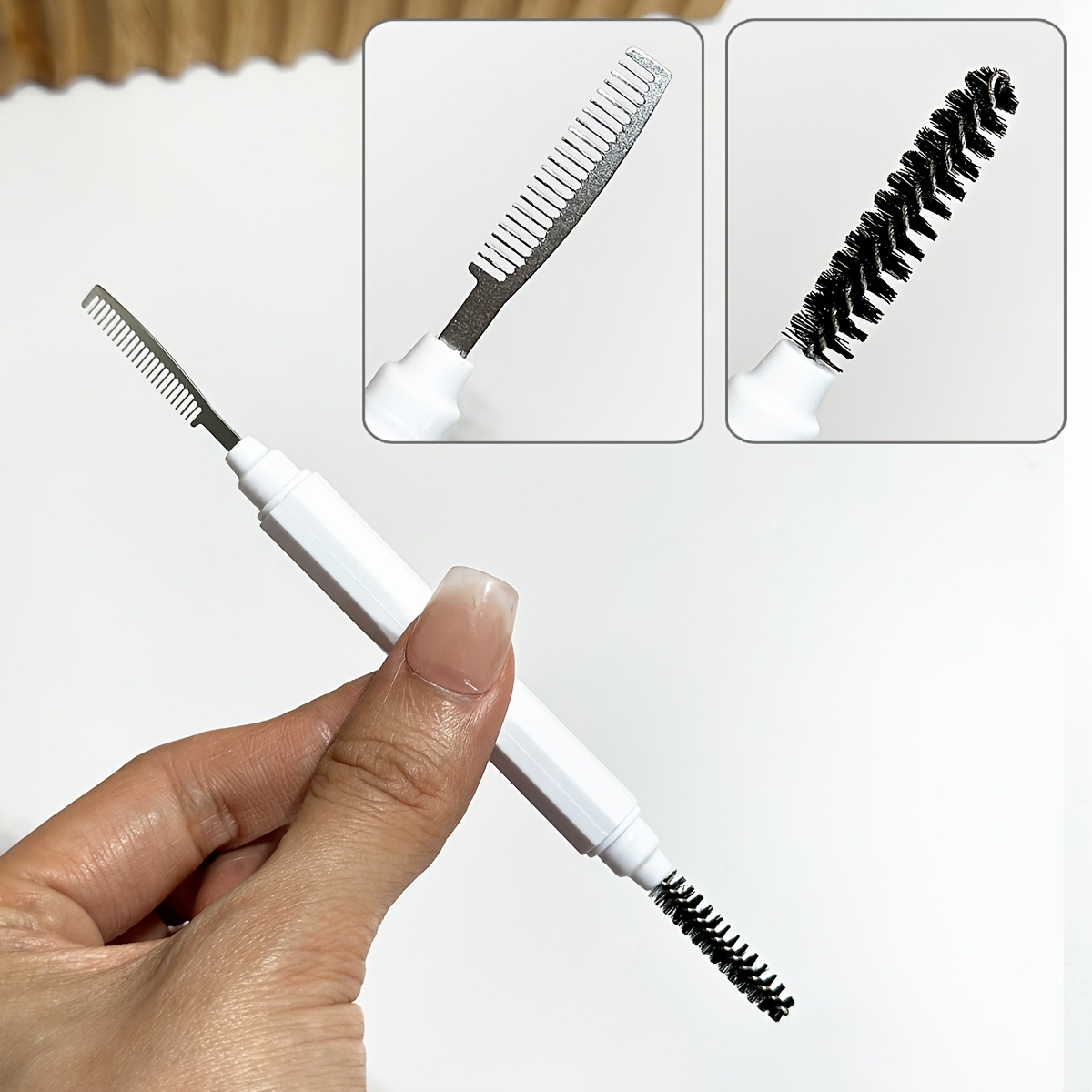 Dubbelzijdige wenkbrauw- en wi - Beauty Makeup Background recensie en prijs
