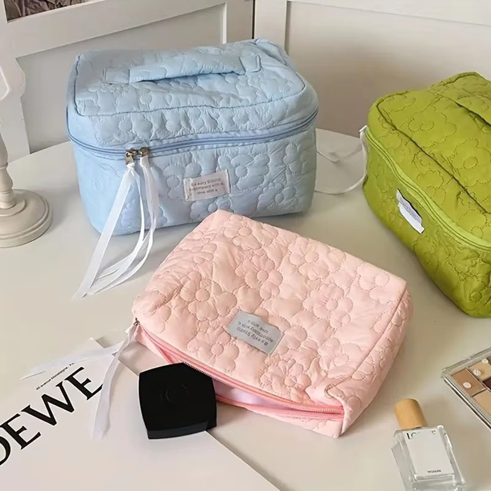 Nieuwe bloempatroon make-up ta - Makeup Organizer recensie en prijs