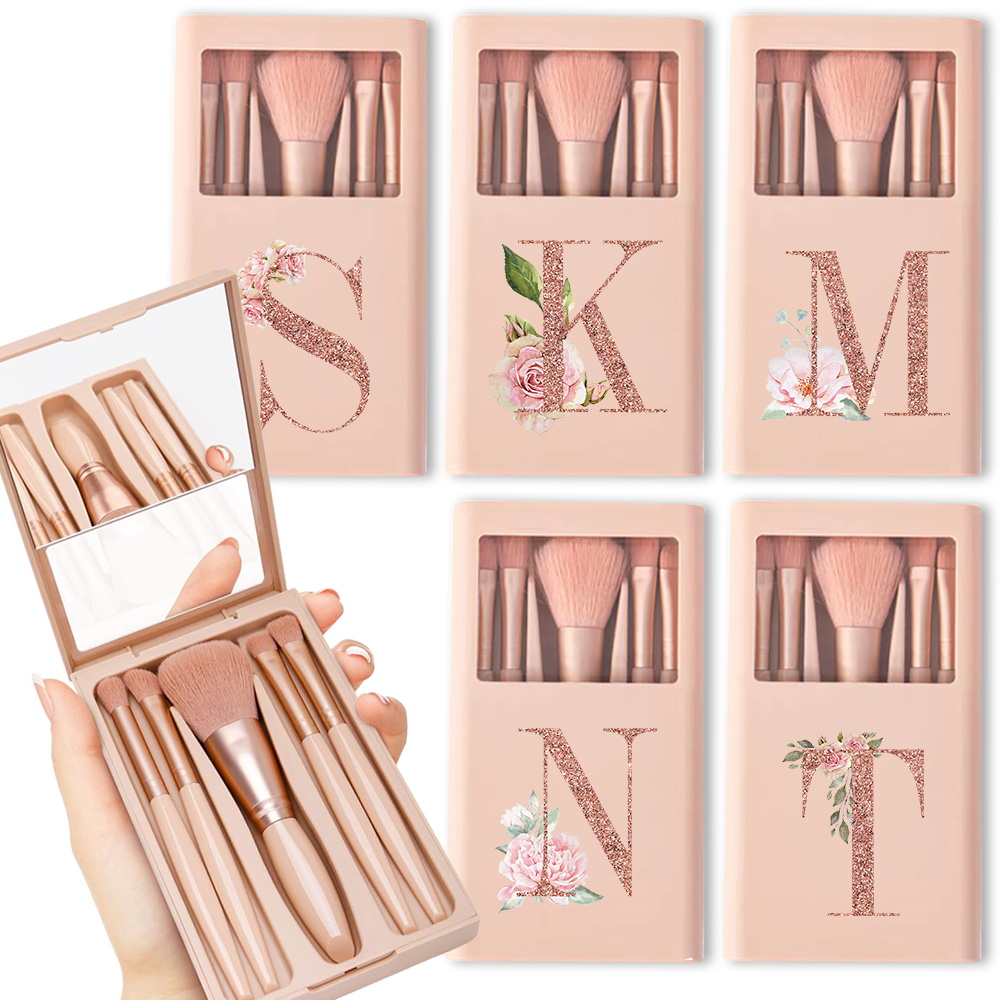 5-delige cosmetische borstelse - Beauty Makeup Background recensie en prijs