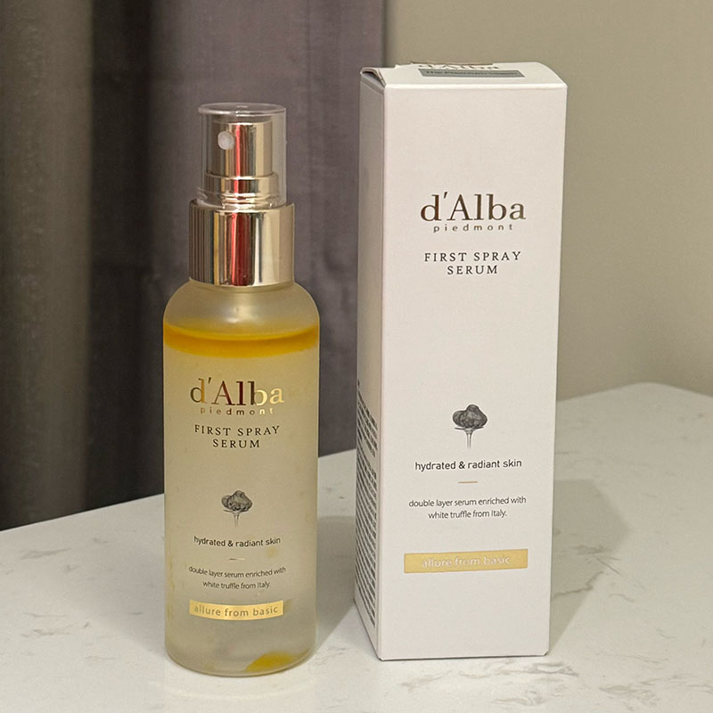 d'Alba SPF50+ Witte Truffel Se - Setting Spray recensie en prijs