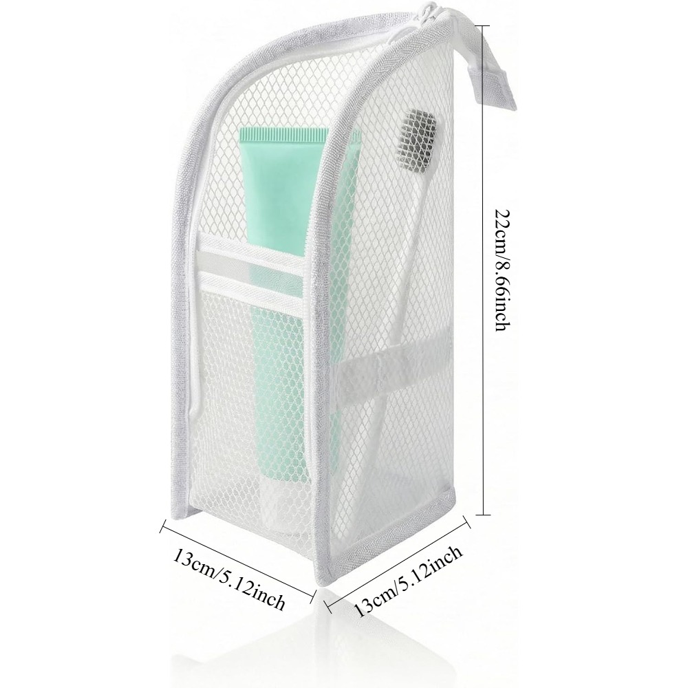 Mesh toilettas, ademend, sneld - Makeup Organizer recensie en prijs
