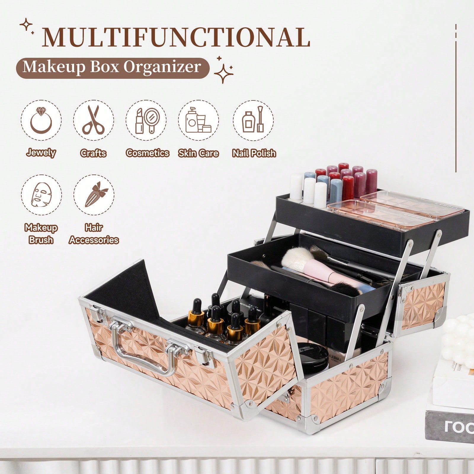 Make-up koffer, cosmetica doos - Makeup Organizer recensie en prijs